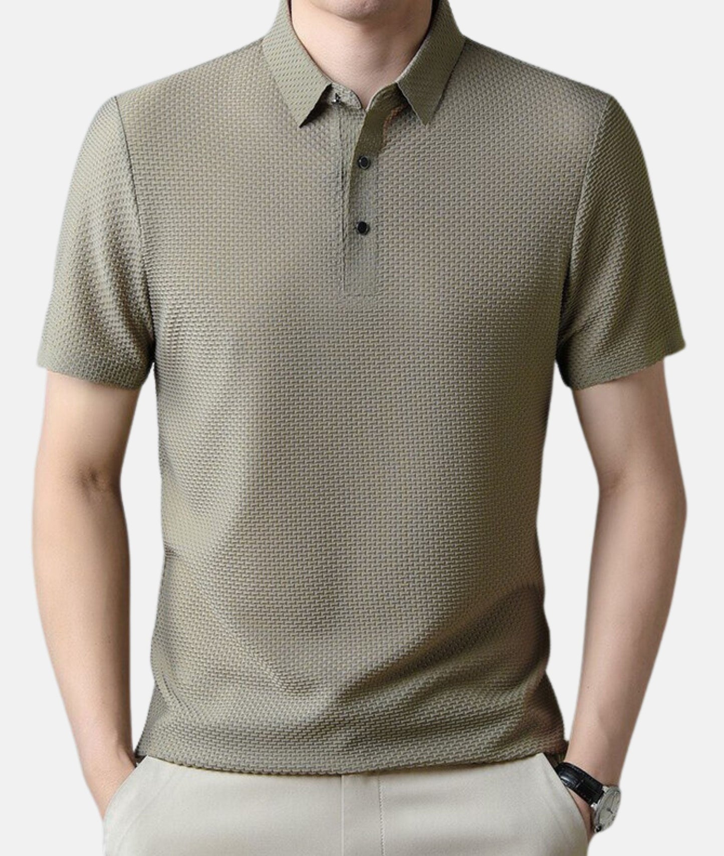 Polo de Algodón para Hombre de Estilo Casual y de Negocios | Versátil y Moderno