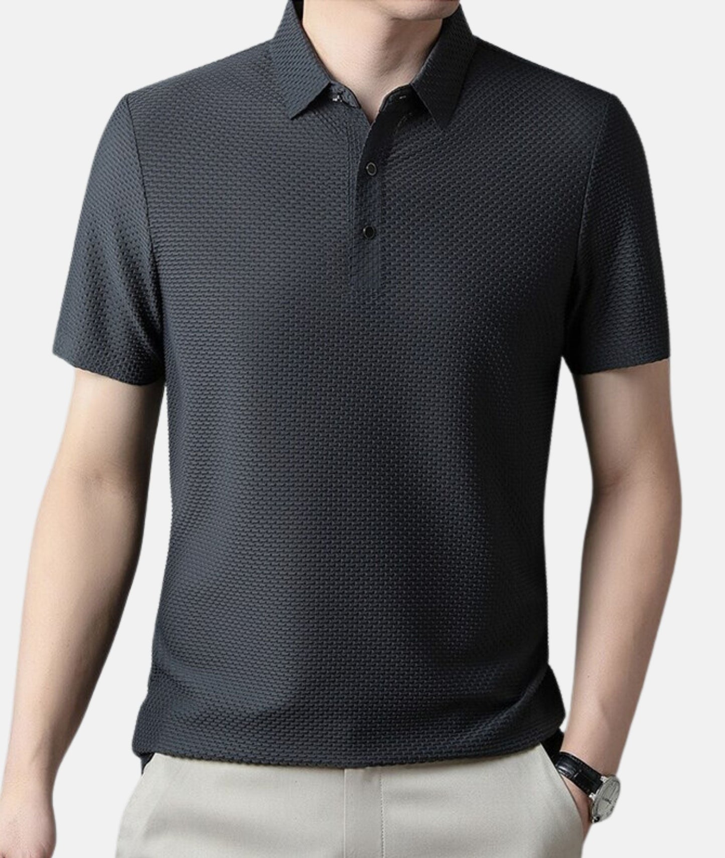 Polo de Algodón para Hombre de Estilo Casual y de Negocios | Versátil y Moderno