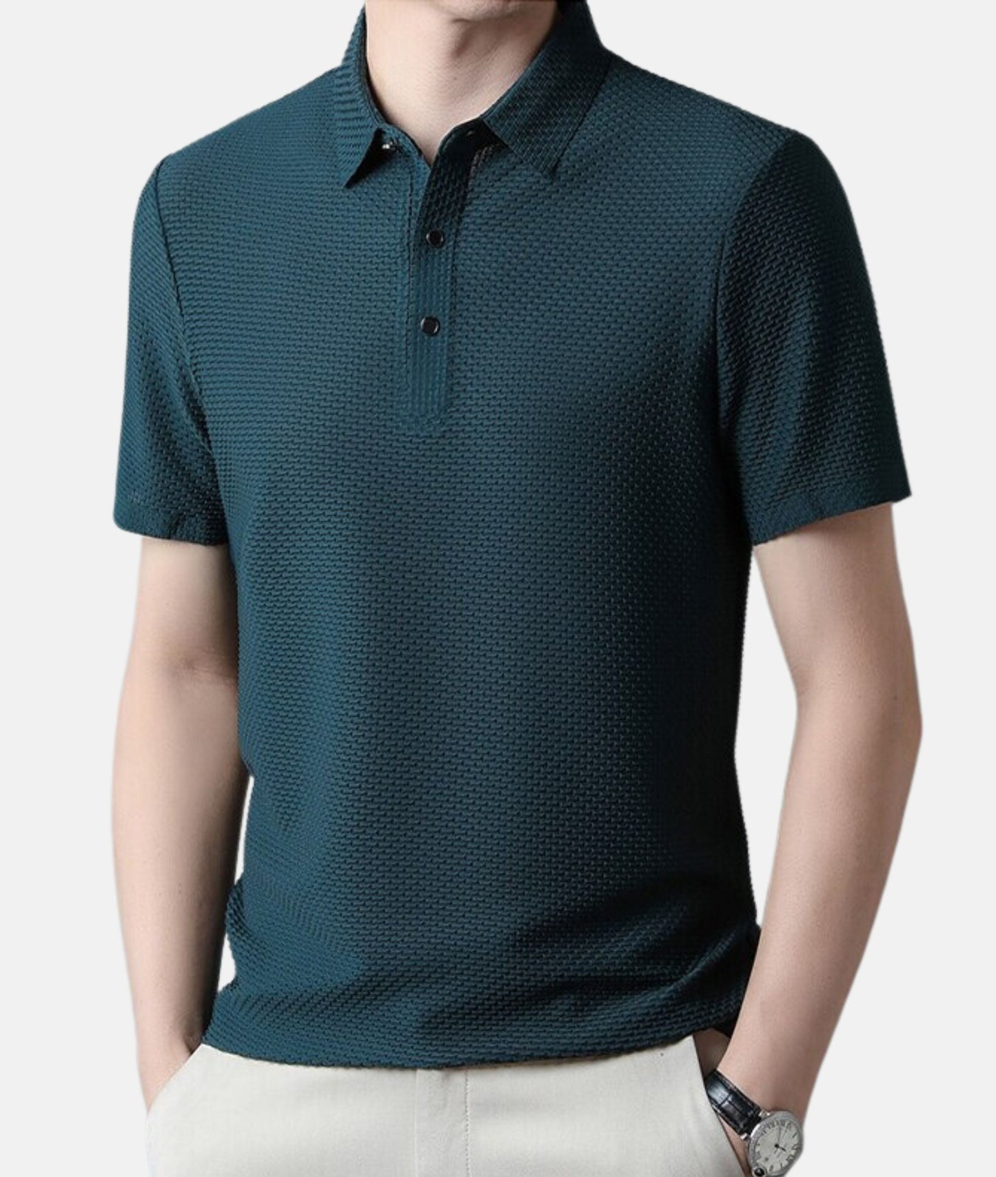 Polo de Algodón para Hombre de Estilo Casual y de Negocios | Versátil y Moderno