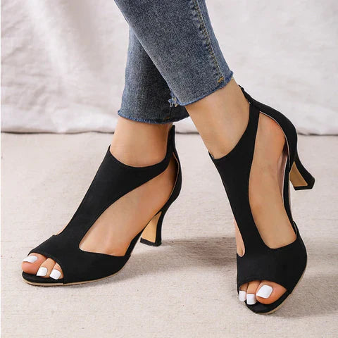 Sandalias ortopédicas con tacón y suela amortiguadora I Ideal para verano