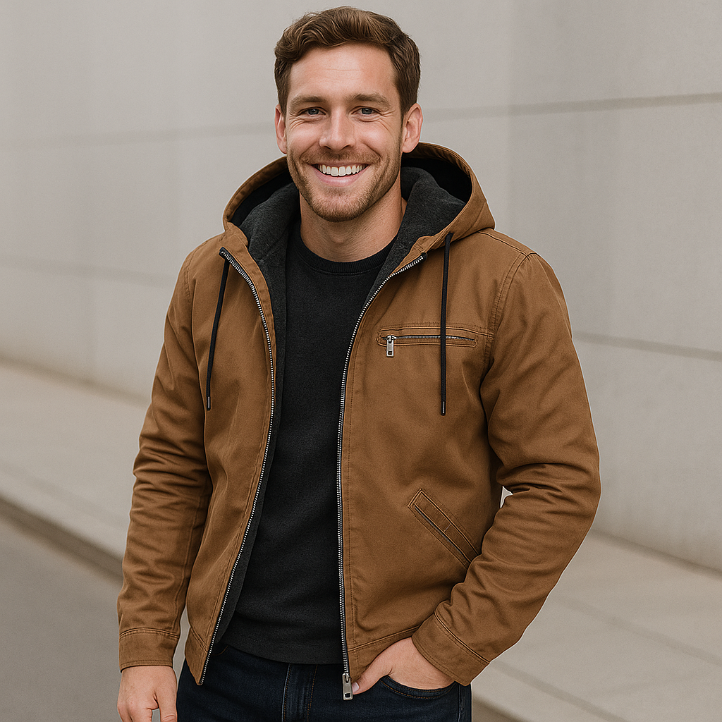 Chaqueta Casual Moderna Y Versátil Para Hombre