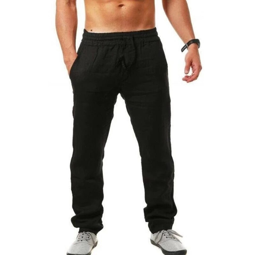 Pantalones de Lino Ligeros para Hombre | Ideal para Primavera y Verano