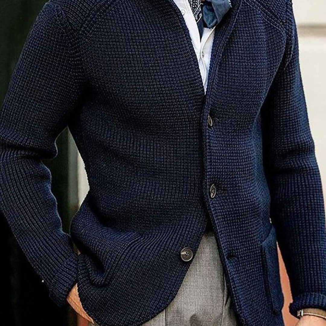 Cárdigan de Punto con Botones y Corte Relajado | Ideal para Otoño e Invierno