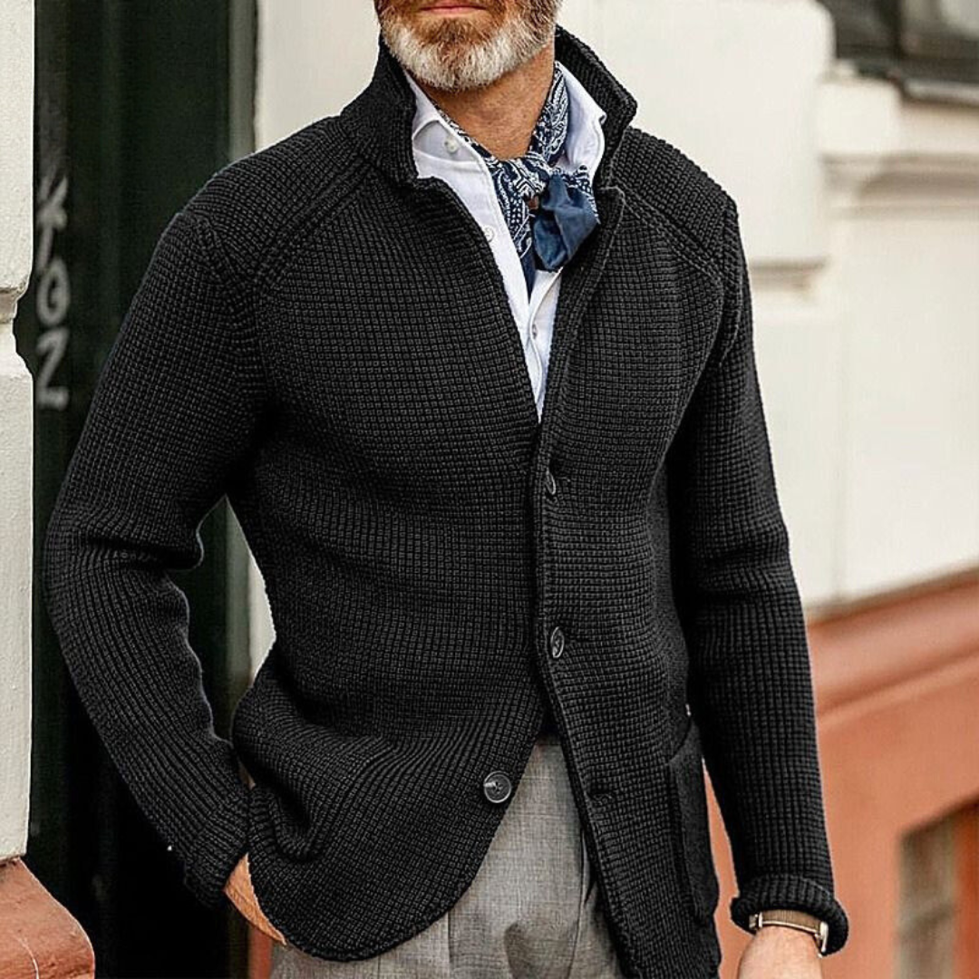 Cárdigan de Punto con Botones y Corte Relajado | Ideal para Otoño e Invierno