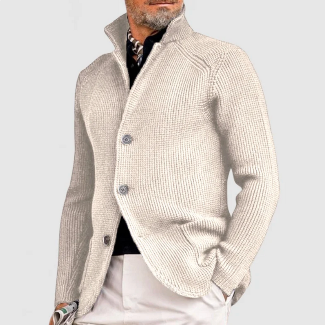 Cárdigan de Punto con Botones y Corte Relajado | Ideal para Otoño e Invierno