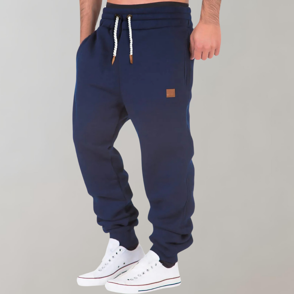 Pantalones Jogger Holgados para Hombre con Cintura Ajustable | Ideal para Primavera y Otoño