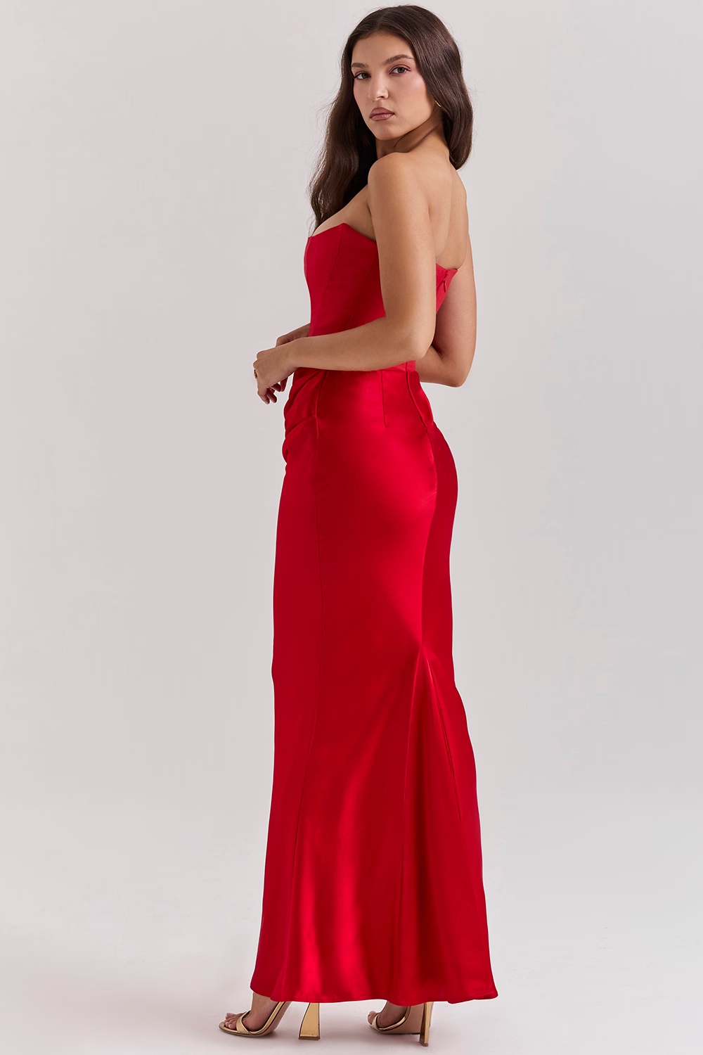 Vestido Maxi con Diseño de Corset que Define la Cintura | Ideal para Primavera y Otoño