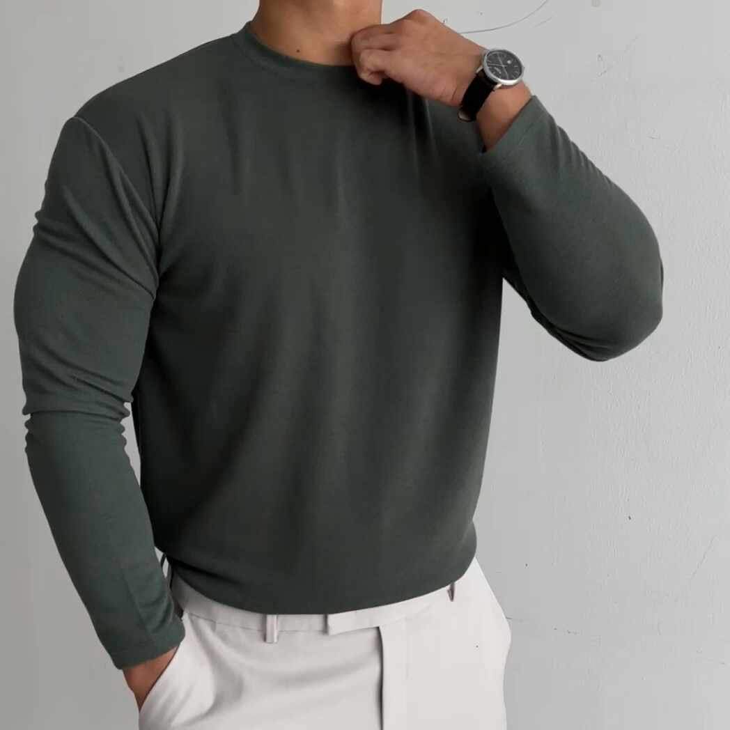 Camiseta Interior Gruesa de Dralón para Hombre | Ideal para Otoño e Invierno