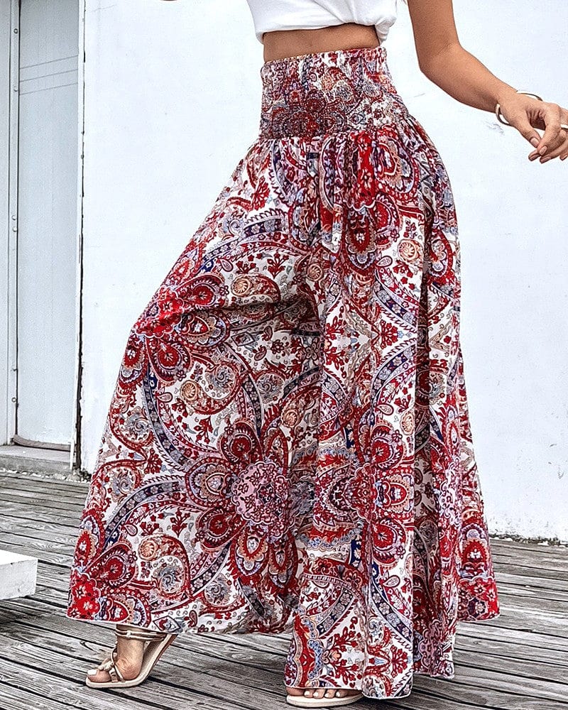 Gabi - Pantalón Floral Elegante
