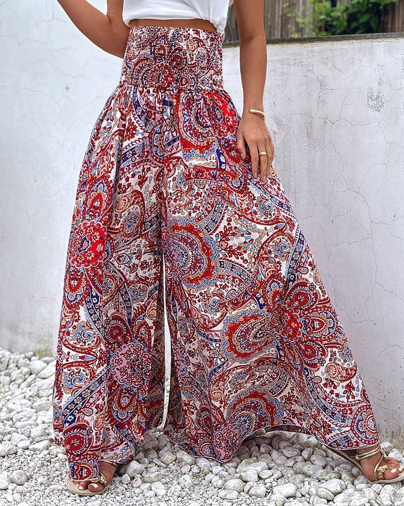 Gabi - Pantalón Floral Elegante