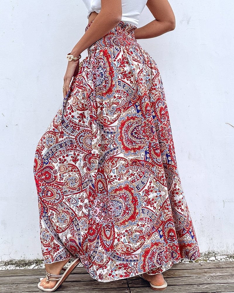 Gabi - Pantalón Floral Elegante