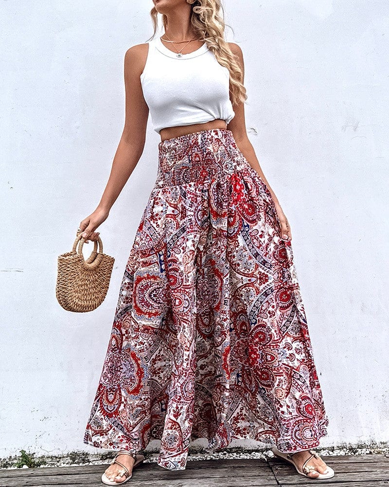 Gabi - Pantalón Floral Elegante