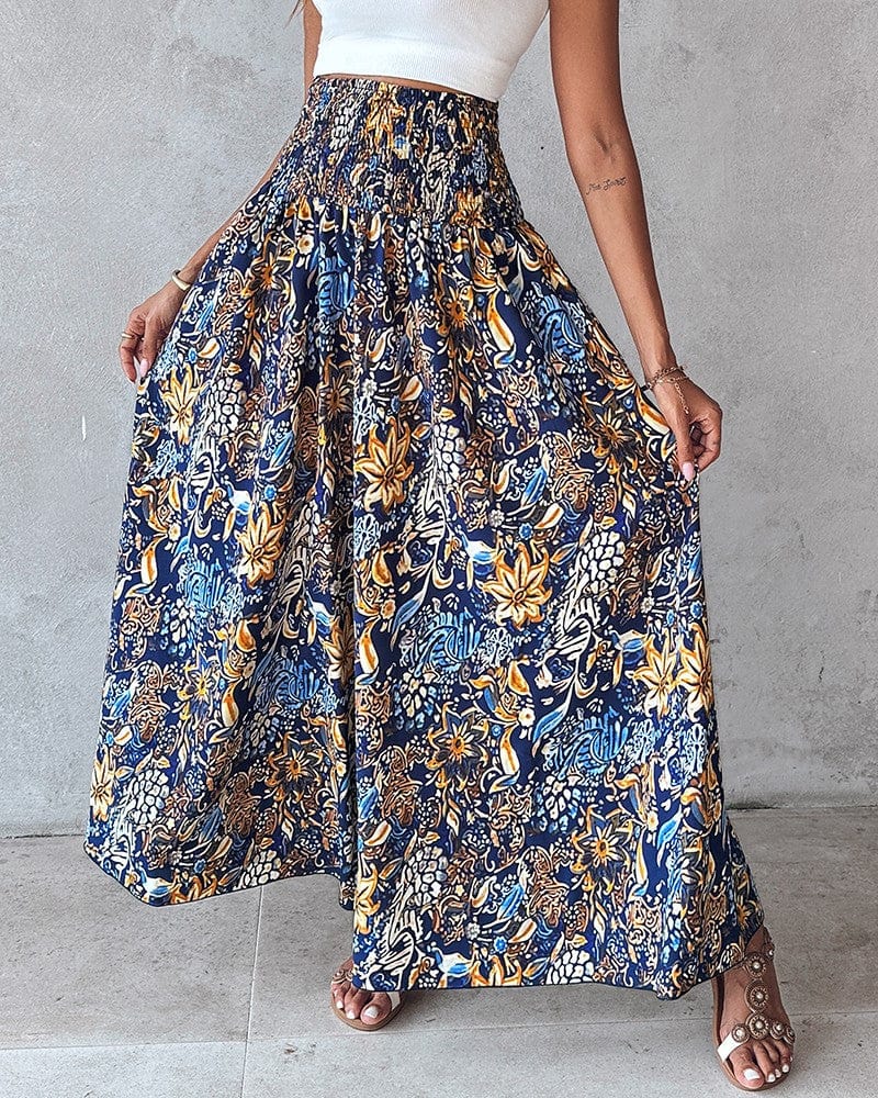 Gabi - Pantalón Floral Elegante
