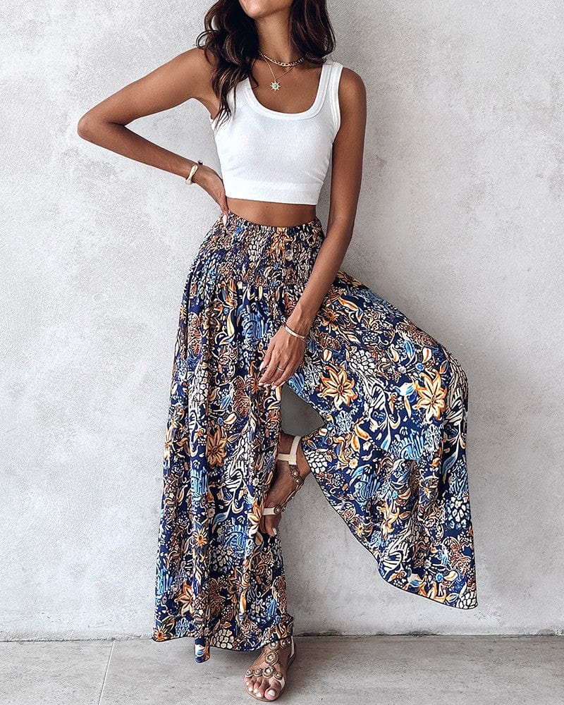 Gabi - Pantalón Floral Elegante