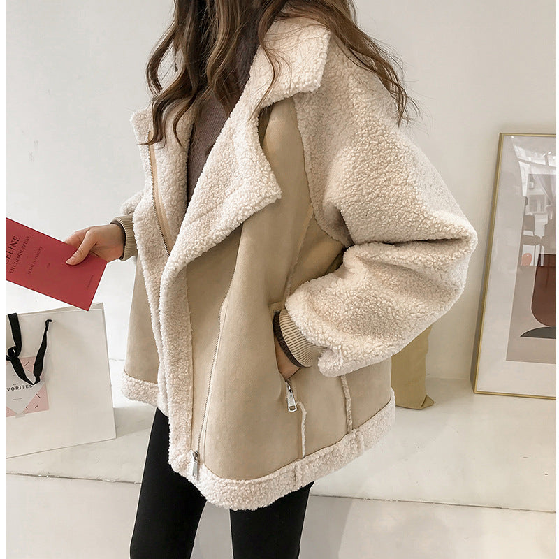 Chaqueta Corta de Gamuza para Mujer | Ideal para Otoño