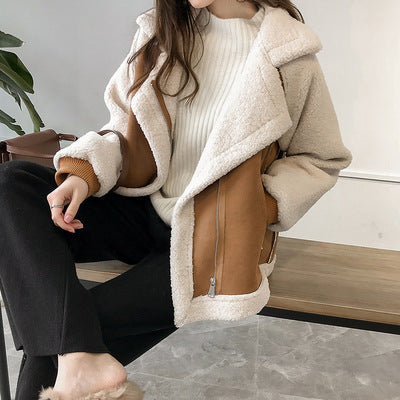 Chaqueta Corta de Gamuza para Mujer | Ideal para Otoño