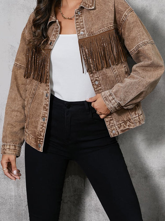 Abrigo con Solapa Elegante para Mujer | Ideal para Otoño