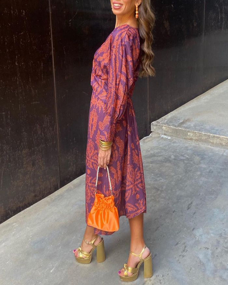 Vestido Elegante De Mujer Con Corte A Medida Y Detalles Refinados | Ideal Para Primavera Y Otoño