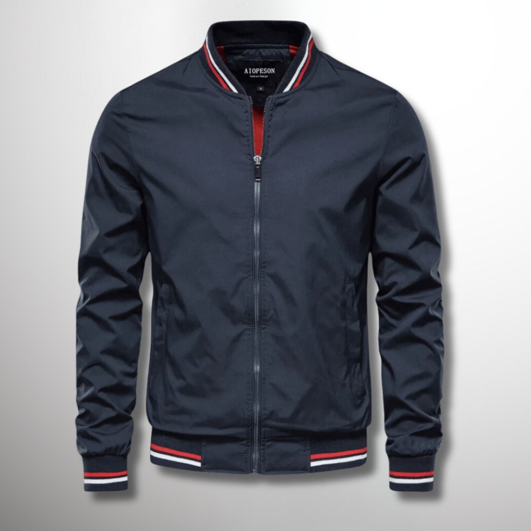 Chaqueta de Hombre Impermeable con Cremallera | Ideal para Primavera y Otoño