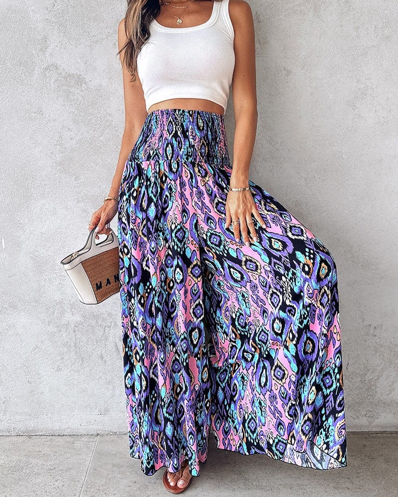 Gabi - Pantalón Floral Elegante