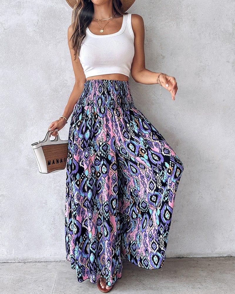 Gabi - Pantalón Floral Elegante