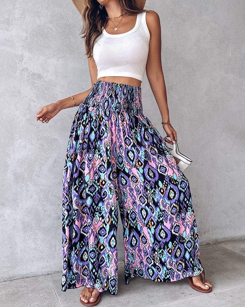 Gabi - Pantalón Floral Elegante