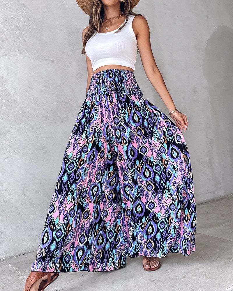 Gabi - Pantalón Floral Elegante