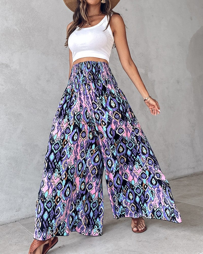 Gabi - Pantalón Floral Elegante