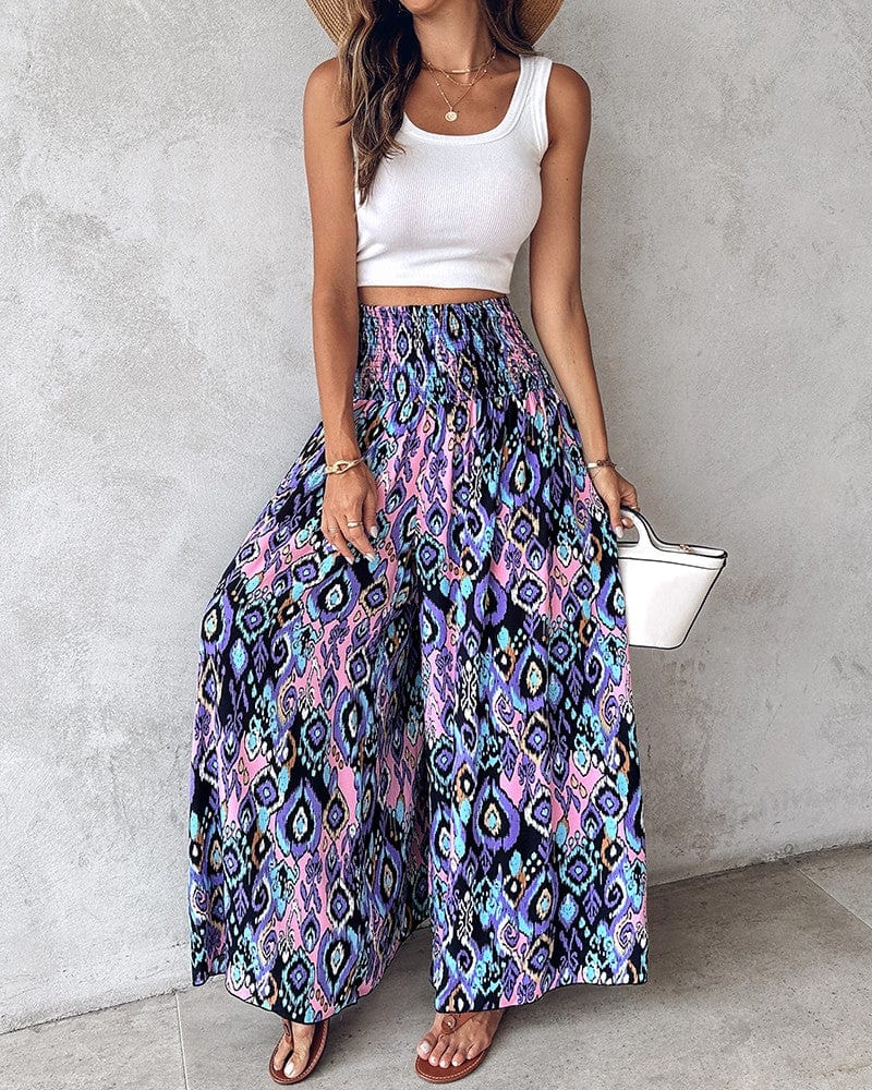 Gabi - Pantalón Floral Elegante