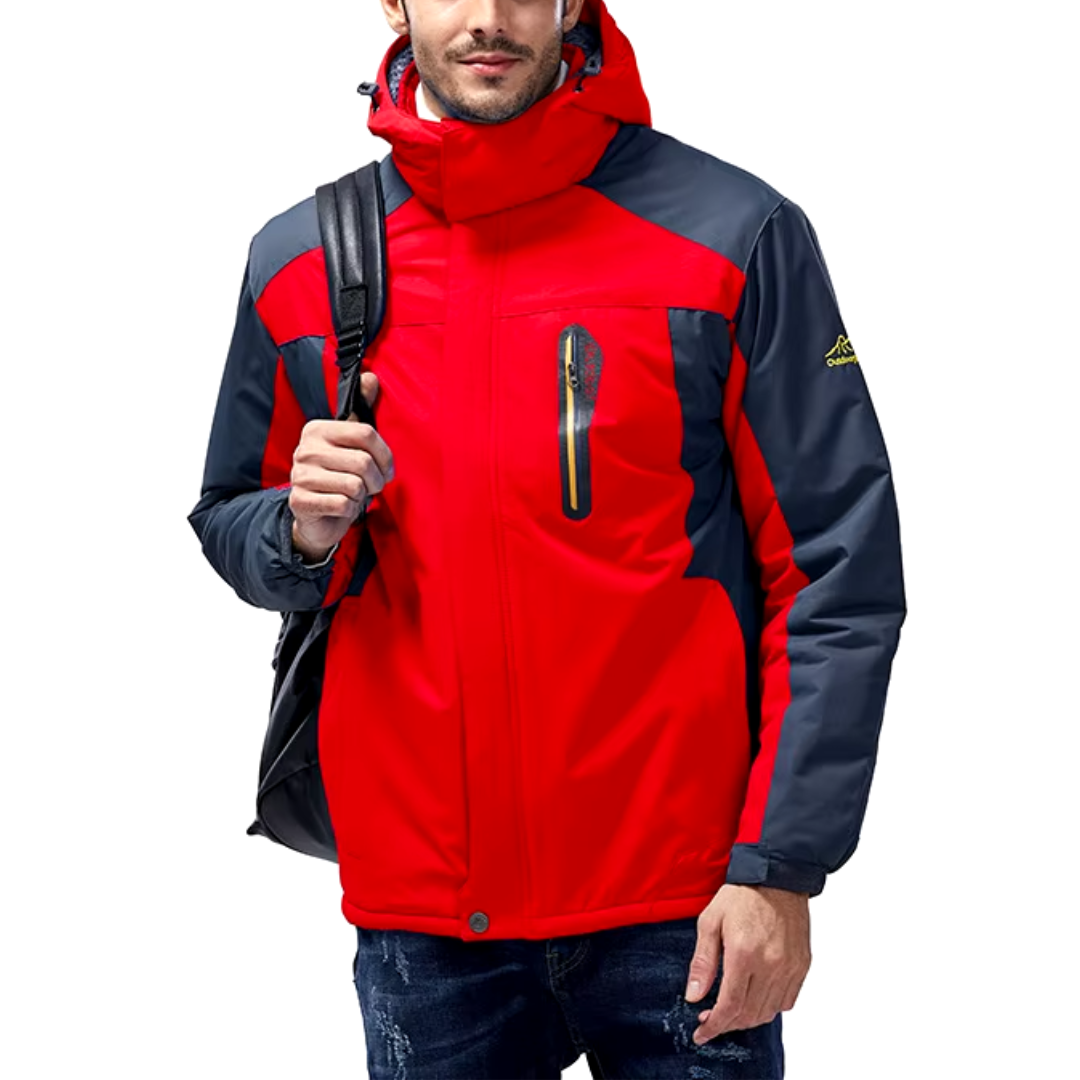 Chaqueta de Invierno para Hombre Aislada e Impermeable al Viento con Tejido Resistente al Agua | Ideal para Invierno