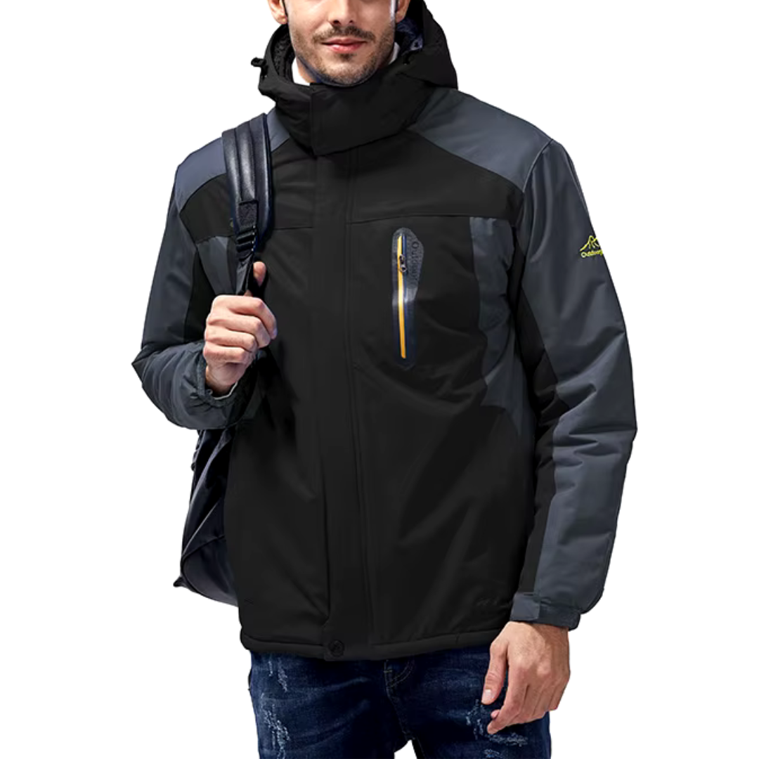 Chaqueta de Invierno para Hombre Aislada e Impermeable al Viento con Tejido Resistente al Agua | Ideal para Invierno
