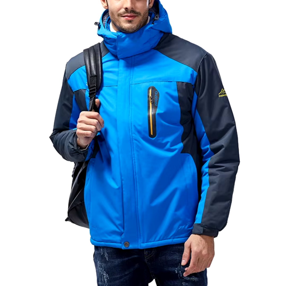 Chaqueta de Invierno para Hombre Aislada e Impermeable al Viento con Tejido Resistente al Agua | Ideal para Invierno