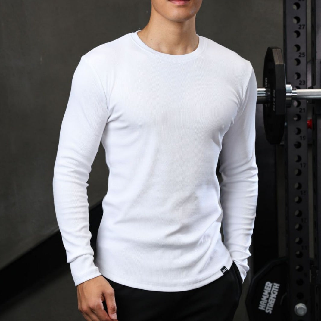 Camiseta de Manga Larga para Entrenamiento y Correr Ideal para Primavera y Otoño