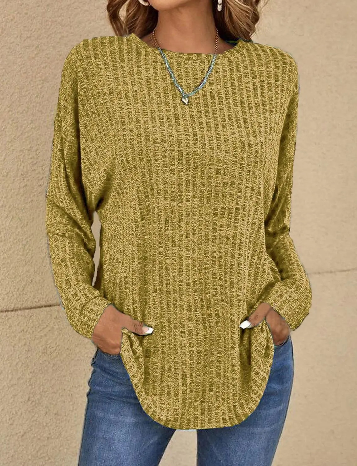 Blusa de Punto para Mujer | Ideal para Primavera y Otoño