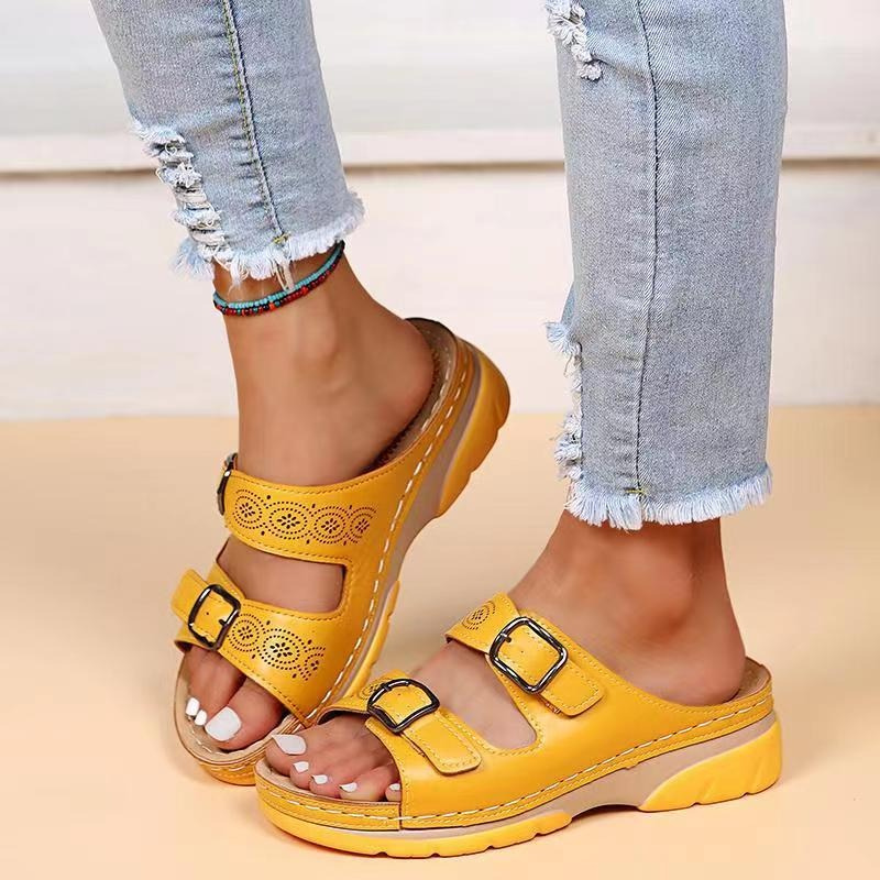 Sandalias ortopédicas acolchadas con suela de EVA | Ideal para verano