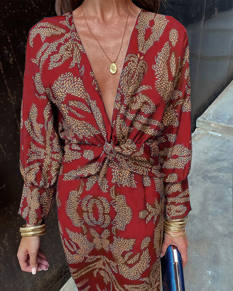 Vestido Largo Elegante con Corte Entallado | Ideal para Primavera y Otoño