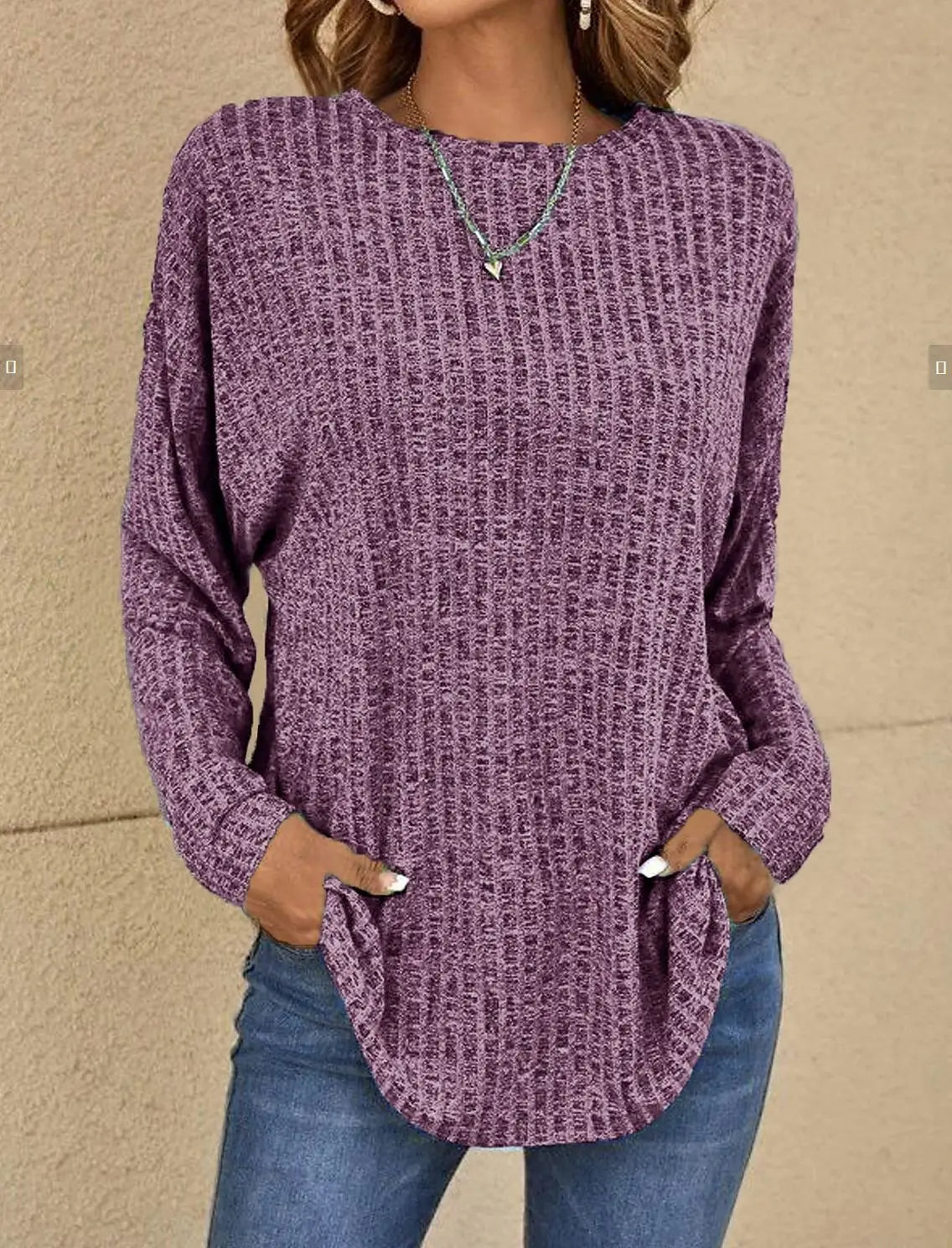 Blusa de Punto para Mujer | Ideal para Primavera y Otoño