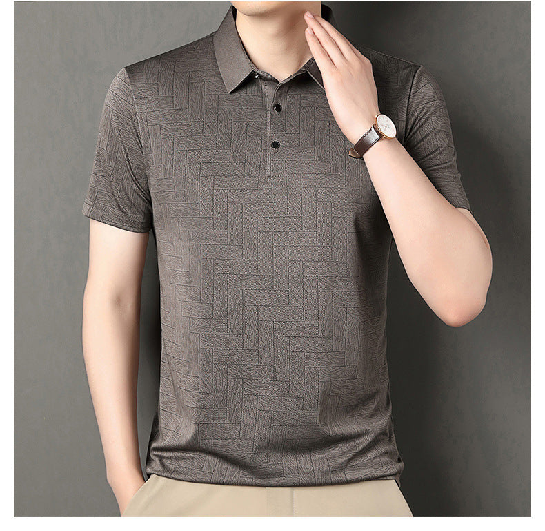 Camisa de Manga Corta de Hielo con Estampado | Ideal para el Verano