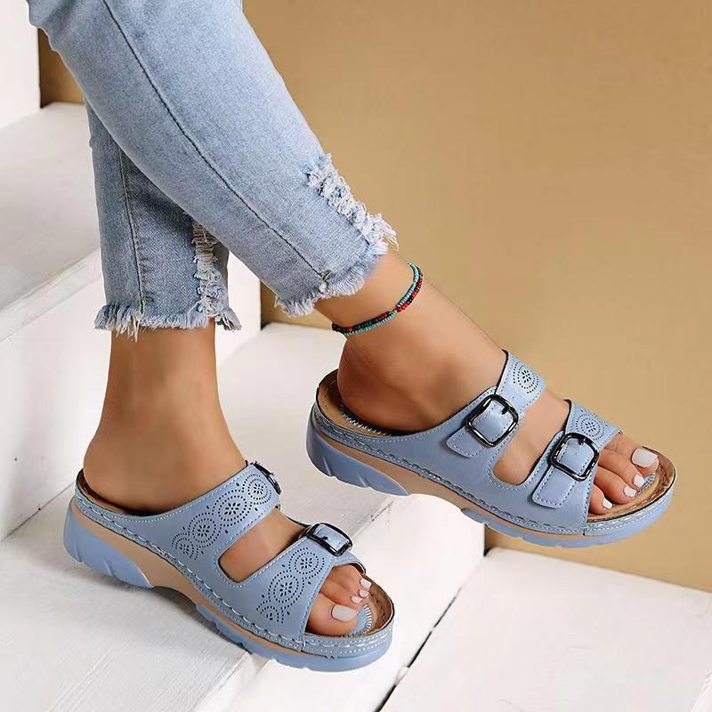 Sandalias ortopédicas acolchadas con suela de EVA | Ideal para verano