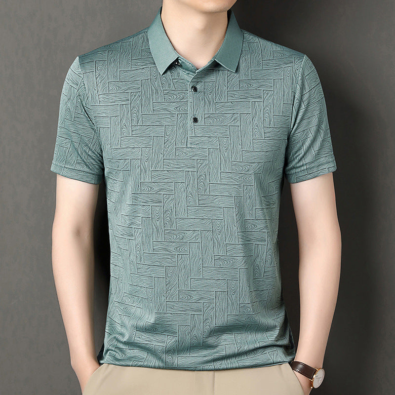 Camisa de Manga Corta de Hielo con Estampado | Ideal para el Verano