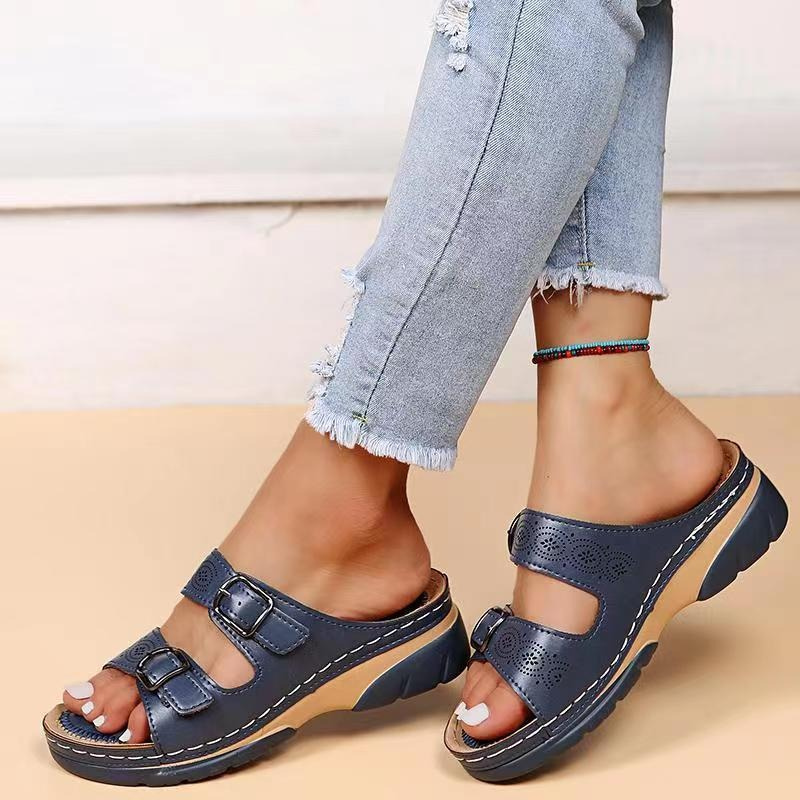 Sandalias ortopédicas acolchadas con suela de EVA | Ideal para verano