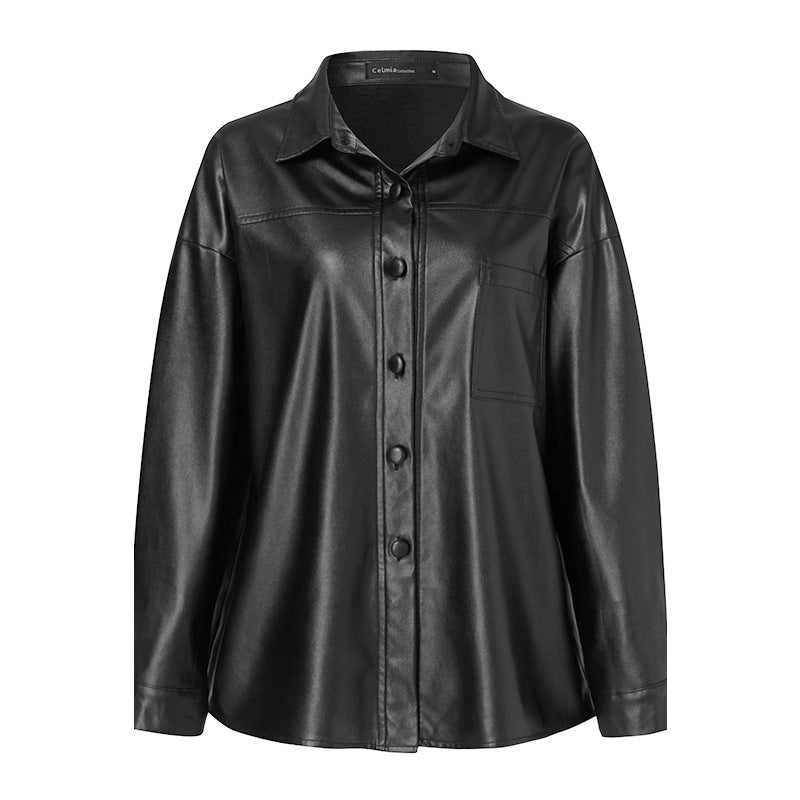 Chaqueta de Moto para Mujer de Cuero PU | Ideal para Todas las Estaciones