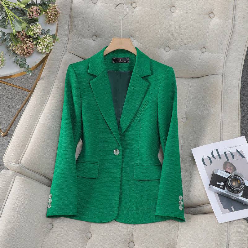 Blazer Entallado de Mujer con Mangas Largas y Bolsillos | Ideal para Otoño e Invierno
