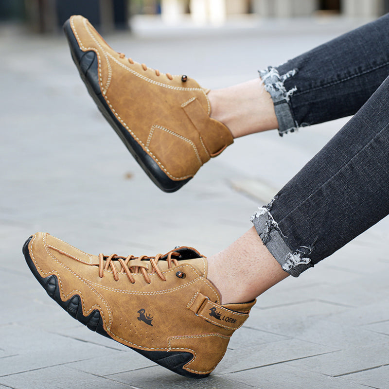 Zapatos Descalzos Antideslizantes Con Cuero Transpirable | Ideal Para Primavera Y Otoño