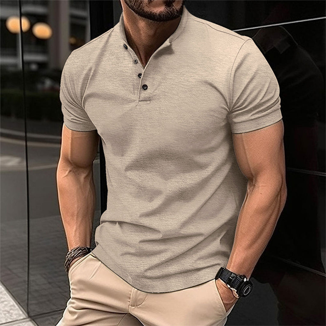 Camiseta Polo de Hombre de Manga Corta con Cuello Abotonado | Ideal para Primavera y Verano