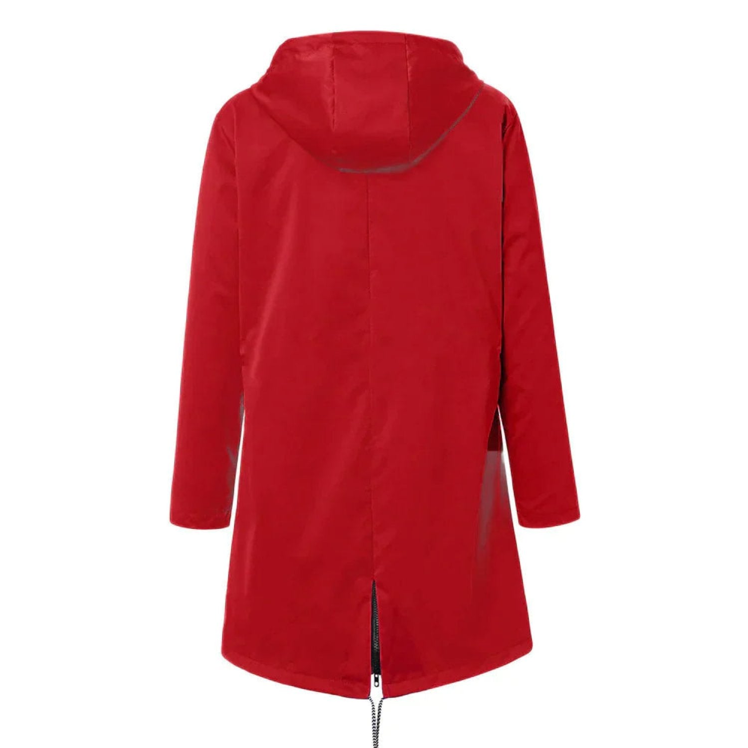 Abrigo Casual de Invierno a Prueba de Viento con Capucha – Diseño Simple y Funcional