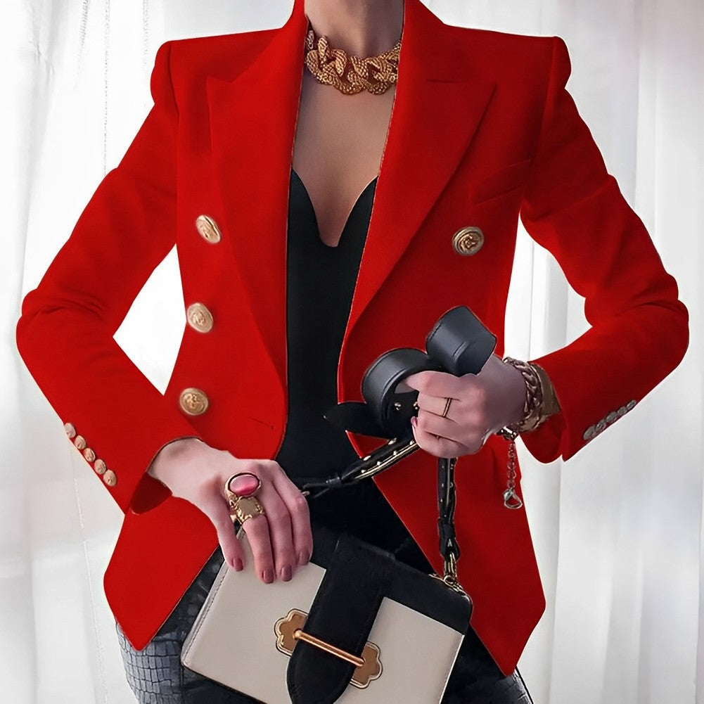 Blazer entallado con corte slim y detalles refinados | Ideal para primavera y otoño