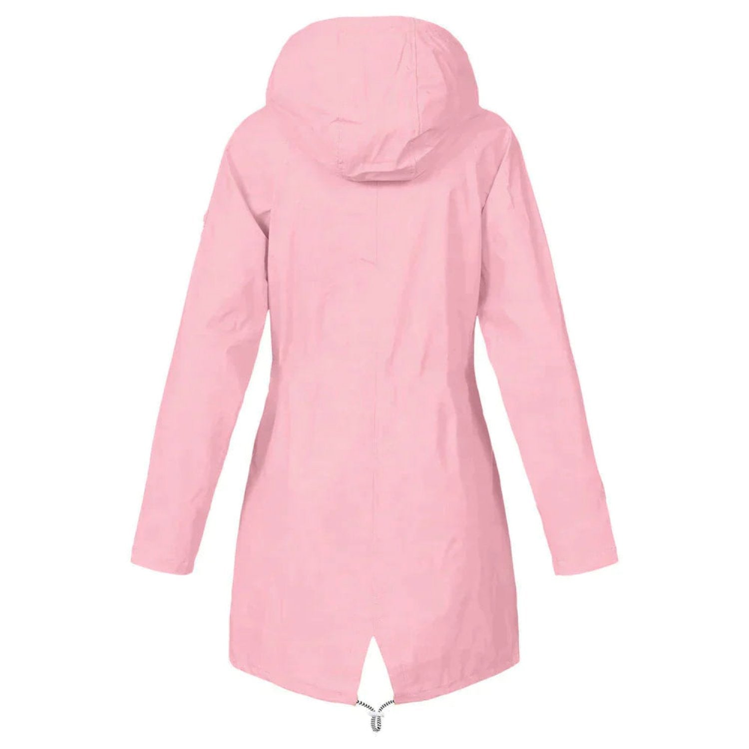 Abrigo Casual de Invierno a Prueba de Viento con Capucha – Diseño Simple y Funcional