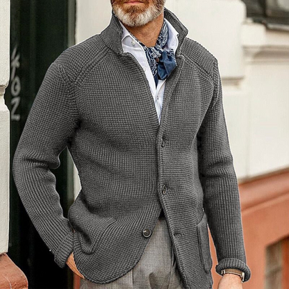 Cárdigan de Punto con Botones y Corte Relajado | Ideal para Otoño e Invierno