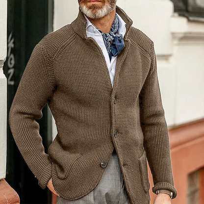 Cárdigan de Punto con Botones y Corte Relajado | Ideal para Otoño e Invierno